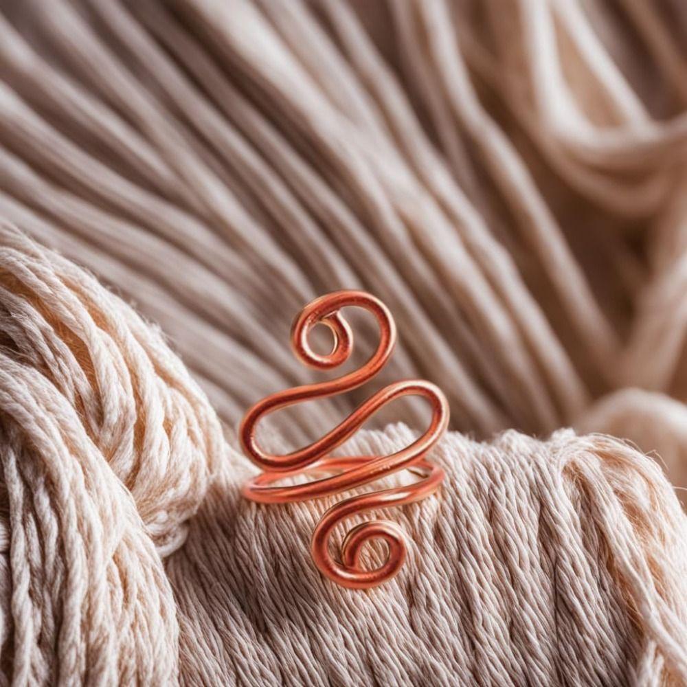 Sewing Accessories Adjustable Crochet Finger Ring Finger Wear Guides Ring Finger Household