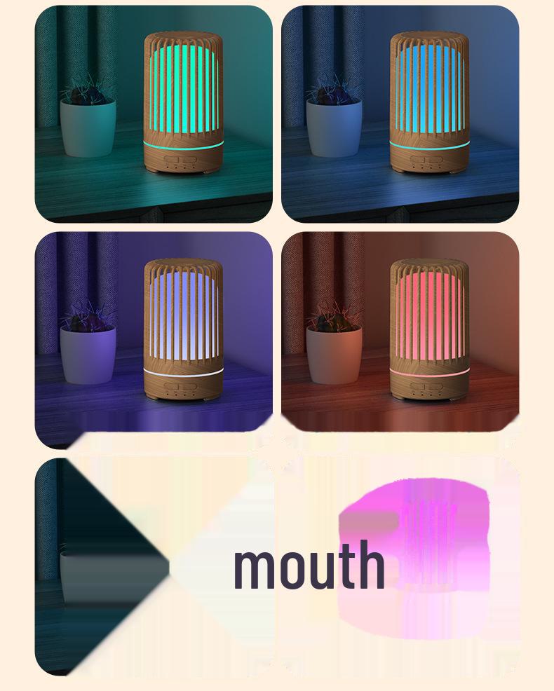 Ультразвуковой ароматерапевтический увлажнитель воздуха с дистанционным управлением Wood Grain