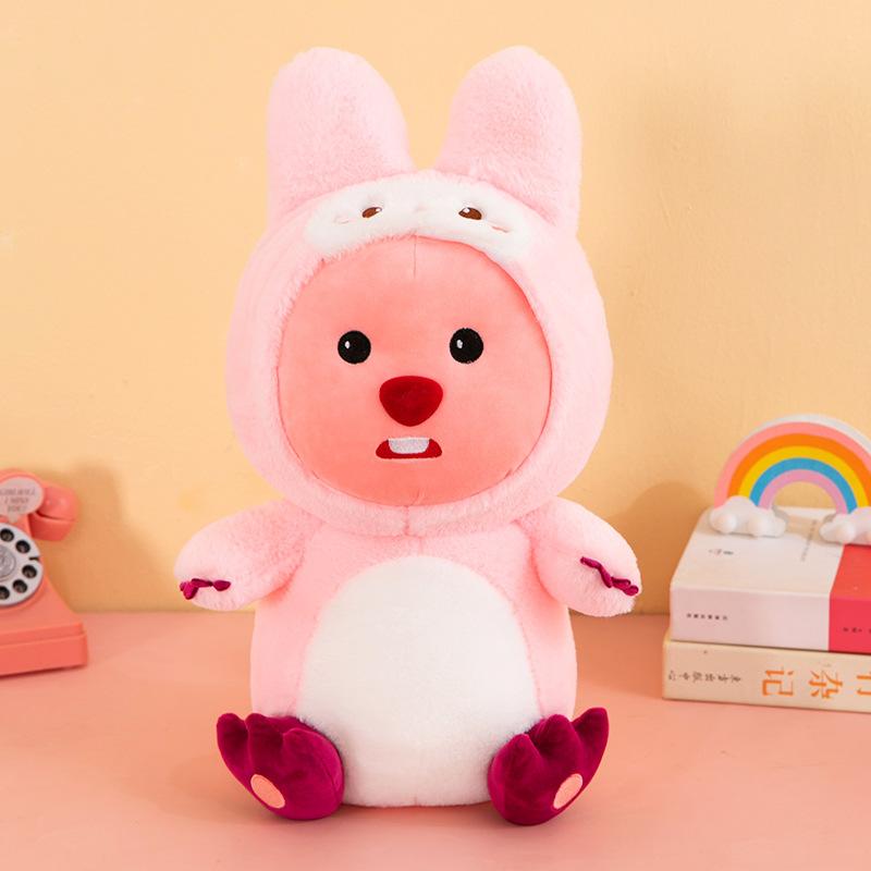 New Beaver Ruby turns into Kulomie plush toy doll Melody girl doll throw pillow gift