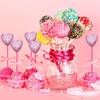 5/10pcs Glitter Picks Stick Table Decorations Supplies Heart Artificial Plants Wedding Flower Bouquet