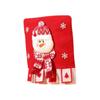 Seat Protector Christmas Chair Cover Cartoon Xmas Decoration Dinner Chair Seat Cover Cute Creative Wear for Chairs Party Decor