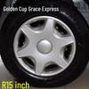 Колпаки на колеса 15 дюймов для Jinbei Grace New Express - Стальной диск и декоративные колпаки