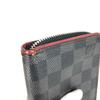 Louis Vuitton N63304 Кошелек Zippy Damier Graphite Кошелек на молнии Черный/Красный