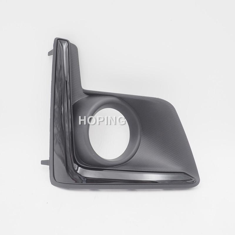 Hoping Front Fog Lamp Cover For Subaru XV Crosstrek 2016-2017 Front Driving Fog Light Decorativ Trim Foglamp Bezel Hood
