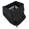 Brass Shell Bag Zippered Bottom Quick Release Tear Resistance Portable Black Outdoor Shell Storage Bag