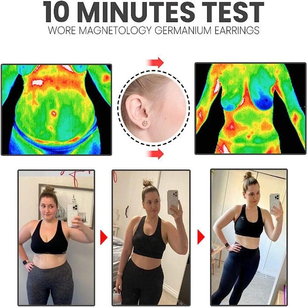 Серьги для похудения, лимфатическая магнитотерапия, терапевтические серьги, лимфодренажные серьги