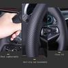 For Peugeot Expert Traveller 408 Citroen Jumpy Spacetourer C3 C4 Fiat Scudo 2016-2022 genuine leather car steering wheel cover