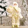Christmas Decoration Standing Santa Doll Cute Creative Old Man Gift Doll Holiday Decoration