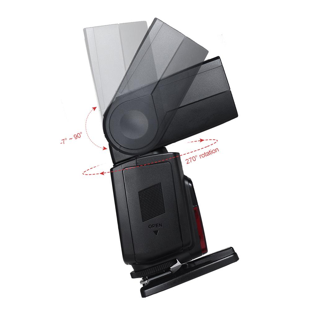 YN568EX III Беспроводная TTL Ведущая Ведомая Вспышка Спидлайт GN58 1 8000с Высокоскоростная Синхронизация Поддерживает Обновление Прошивки через USB