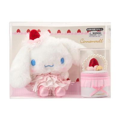 Sanrio Набор плюшевых чехлов для аксессуаров Whipped Возраст 3 и 224812 & (Клубничный пирог) Cinnamoroll, Вверх,
