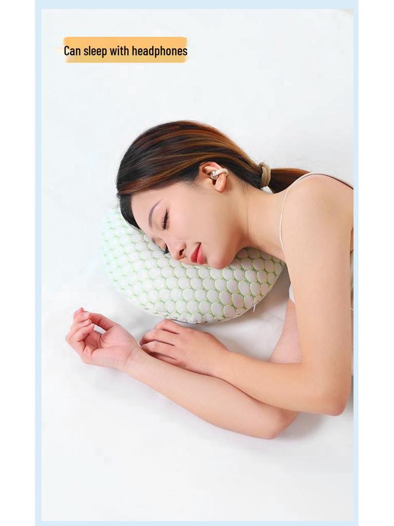 Подушка с одним отверстием для защиты уха для спящих на боку - Идеально подходит для пожилых людей, взрослых и салонов красоты