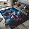 Новый ковер-циновка для одиночных мультяшных игр Genshin Impact для гостиной, спальни, дома, украшения дивана, детская игровая нескользящая напольная подстилка