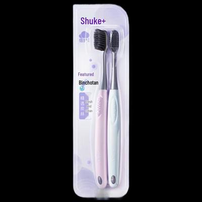 Мягкая зубная щетка Shuke Charcoal Energy (2-Pack)