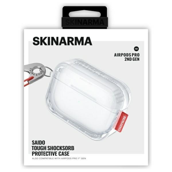 Etui do AirPods Pro 2 Skinarma Saido - case pokrowiec przezroczysty