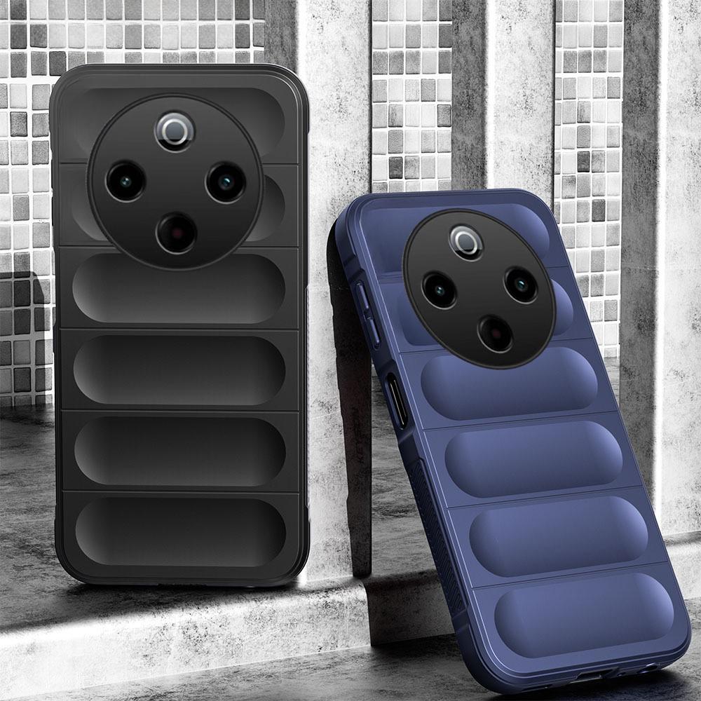 For Vivo iqoo Z10 Case Soft Anti Slip Wavy Silicone Vintage For iqoo Z10 Back Cover