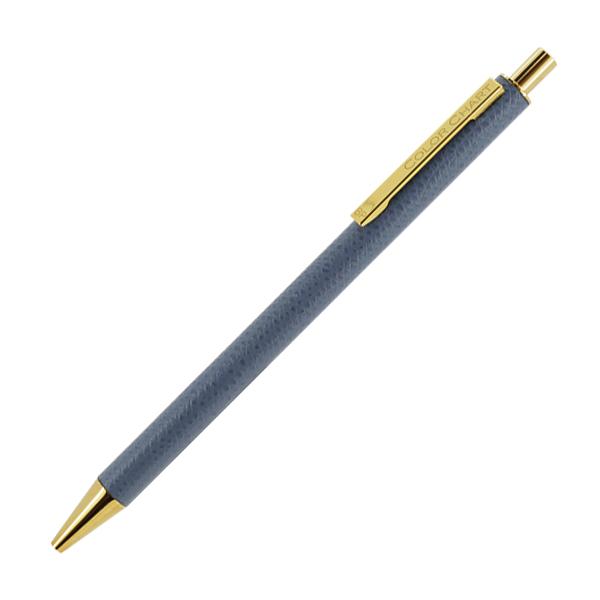 Color Chart Leather Wrapped Ballpoint Pen