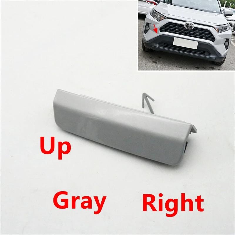 1pcs Car Front Bumper Trailer Hauling Cap Lid Trim Tow Hook Cover Up Or Down For Toyota RAV4 2020 2021 2022 2024