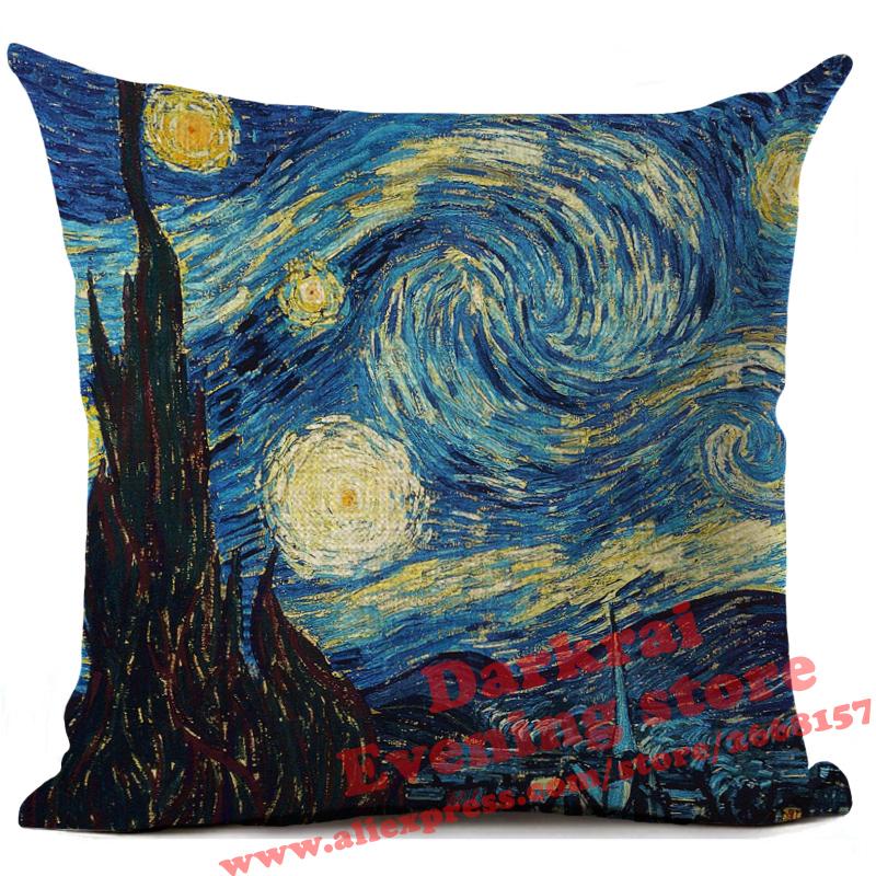 Mona Lisa Smile Art Cushion Cover Renaissance Oil Painting Style Decor Living Room Sofa Throw Pillows Home Decoration Pillowcase
