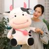 Cute Soft Fruit Cow Plush Toy Cute Calf Backpack Doll Throw Pillow Children Doll