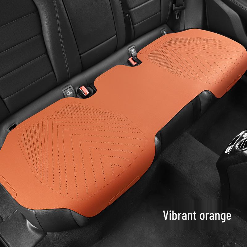 Универсальный замшевый комплект подушек для автомобильного сиденья - Всесезонный, Трехкомпонентный, Готовый к лету, Тонкая подушка с поясничной поддержкой.
