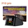 P10/P10-PRO Автомобильный проекционный дисплей OBD2 Умная цифровая приборная панель Проекционный дисплей Расход топлива OBD Компьютер для вождения Датчик температуры