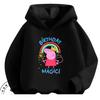 New Design Kids Hoodie Cute Cartoon Print Autumn Winter Casual Hooded Street Wear Peppa Pig Boys Girls 3 14