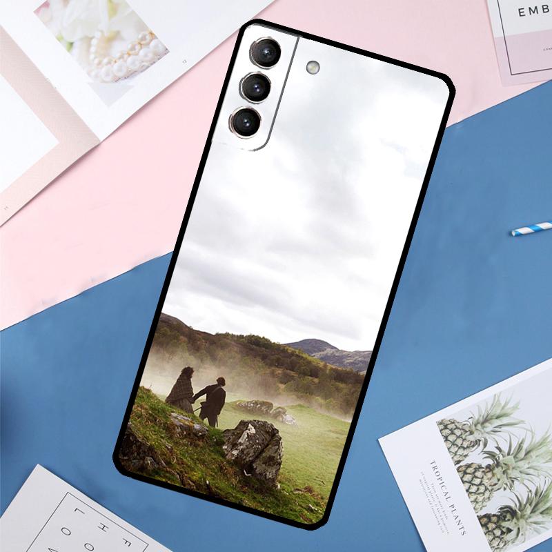 Чехол для телефона Samsung Galaxy S24 Ultra S20 S21 S22 S23 S25 Ultra S9 S10 Plus S25 FE с изображением из сериала «Чужестранка» Задняя крышка