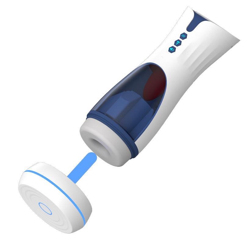 Male Automatic Heating Masturbation Cup Blowjob Sucking 7 Vibrating Vagina Anal Masturbator Pussy Sex Toys for Men for Adults 18