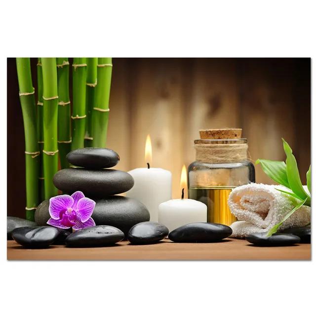 Дзен Спа Натюрморт Холст Настенное Искусство Фотографии для Спальни Принт Искусство Холст Постер для Украшения Гостиной Домашний Настенный Декор Картина