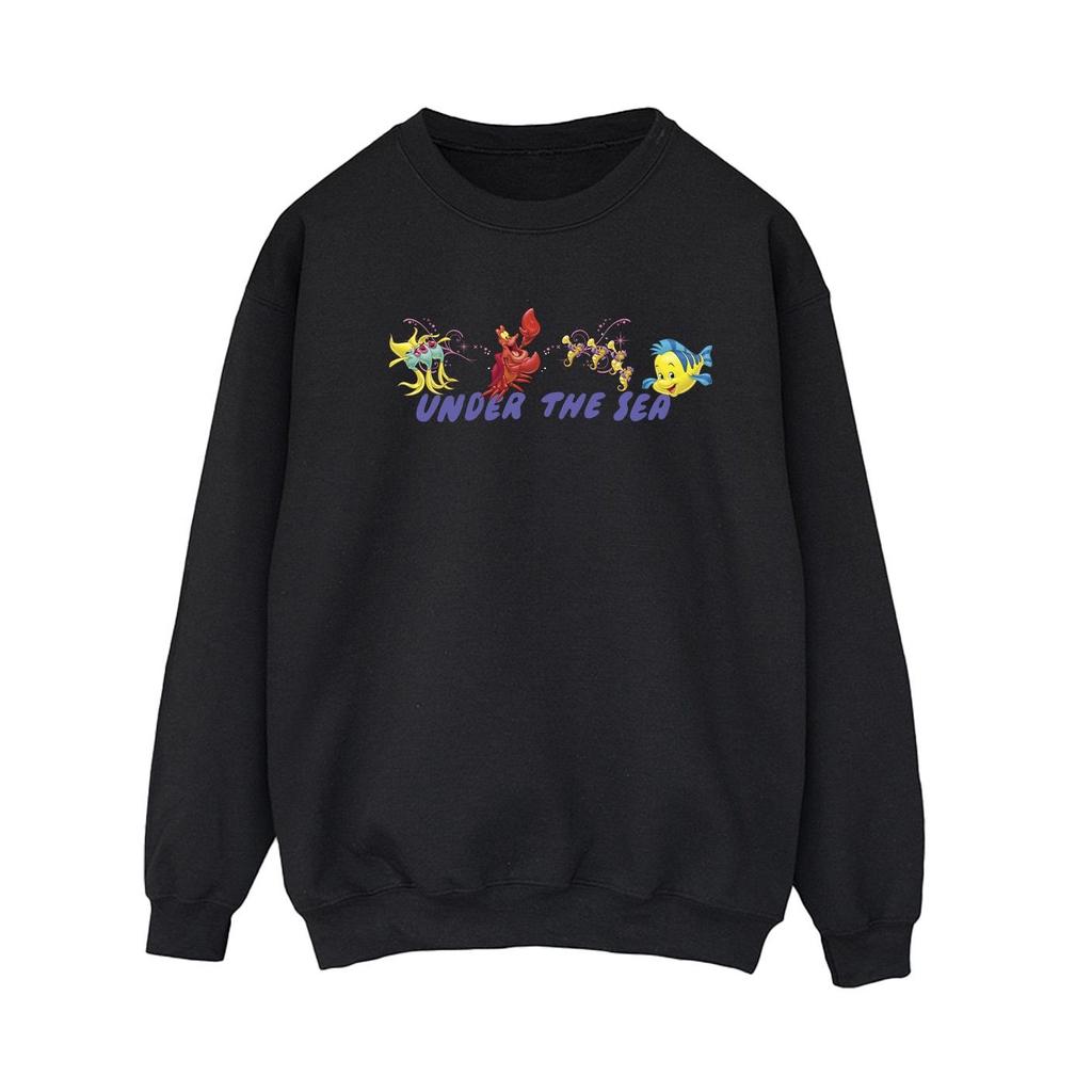 Disney Womens/Ladies The Little Mermaid Under The Sea Sweatshirt