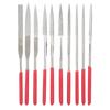 10pcs 160mm Jewelry Filling Tools Mini Rasp Wood Carving Metal Hand File Set DIY Jewelry Making