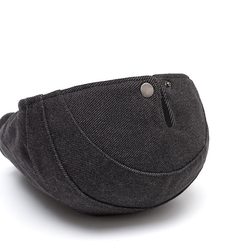 Зимняя теплая кепка Forward Cap мужская бархатная толстая кепка шерстяной берет однотонная кепка британского газетчика