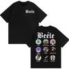 Rapper BEELEs Music Album 2026 Spring summer Graphic Tshirt Fashionable Hiphop Summer Print Pure Cotton Casual Tshirt