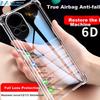 Совместим с Huawei Nova 12/13 Универсальный, Ударопрочный Чехол для Телефона с Четырьмя Углами, Полная Защита Подушка Безопасности Прозрачный Мягкий ТПУ - Прозрачный Белый