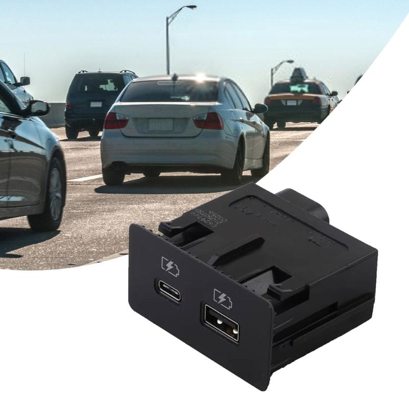 Автомобильные аксессуары для автомобиля 2022-2024 гг. Адаптер USB-порта 8638A491 8638A317 Аудиопроигрыватель и замена USB-розетки