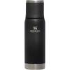 Vacuum Adventure Bottle Charcoal Gray Vacuum Insulated Water Bottle Thermal Insulation Stainless Steel Bottle Water Bottle Gift Outdoor