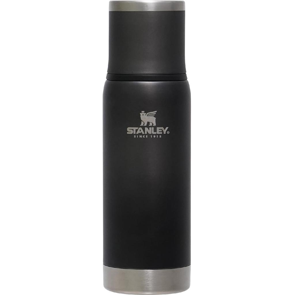 STANLEY Vacuum Adventure Bottle Charcoal Gray Vacuum Insulated Water Bottle Thermal Insulation Stainless Steel Bottle Water Bottle Gift Outdoor