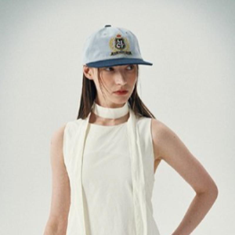 Allincomplete High School Cap Navy   Sky Blue