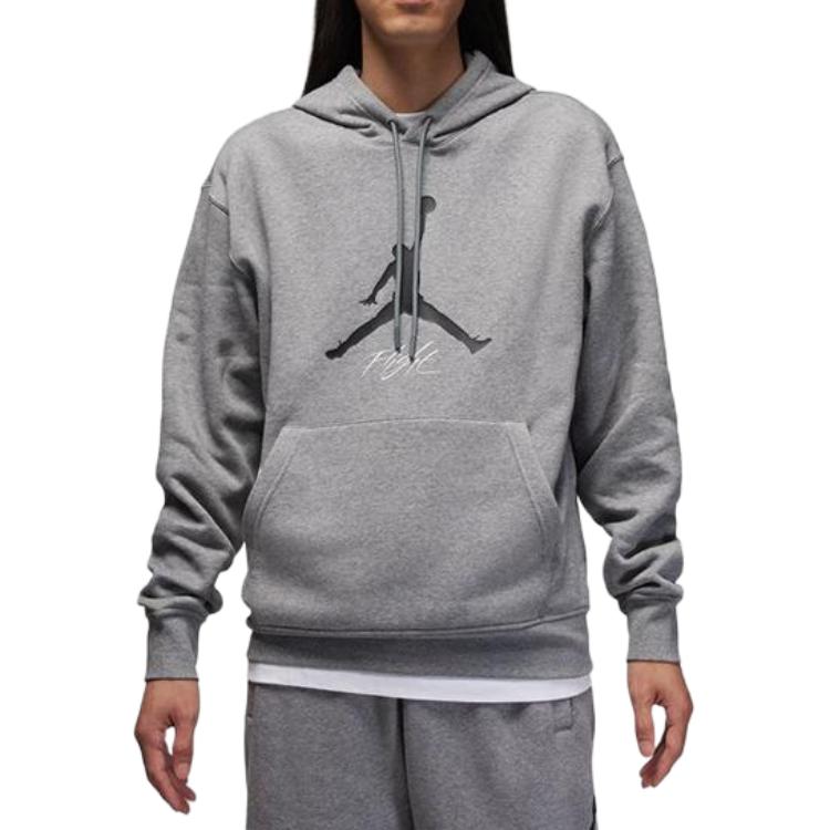 Новая толстовка Jordan мужская угольно-серая FD7546-091