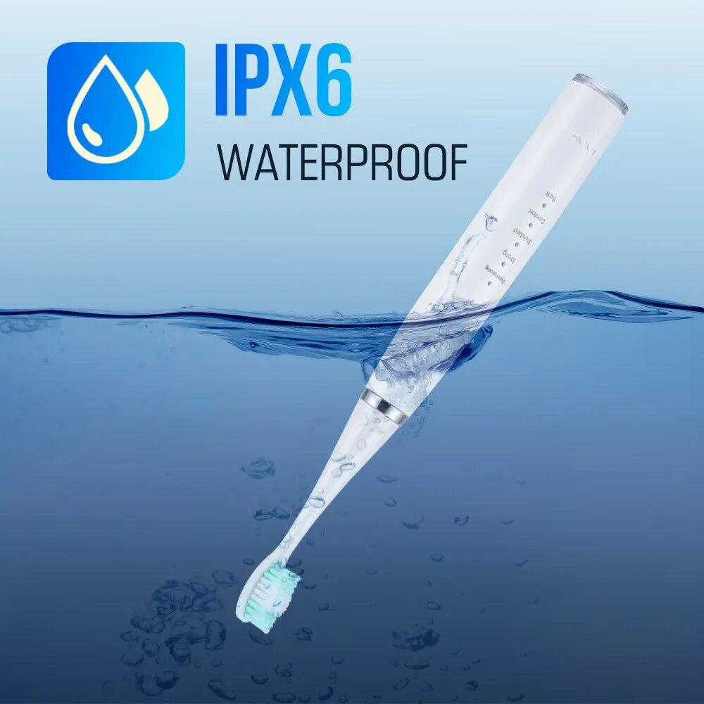 Зубная нить для зубов Портативный беспроводной USB ирригатор для полости рта Очиститель IPX7 Водонепроницаемая электрическая зубная щетка Набор для дома