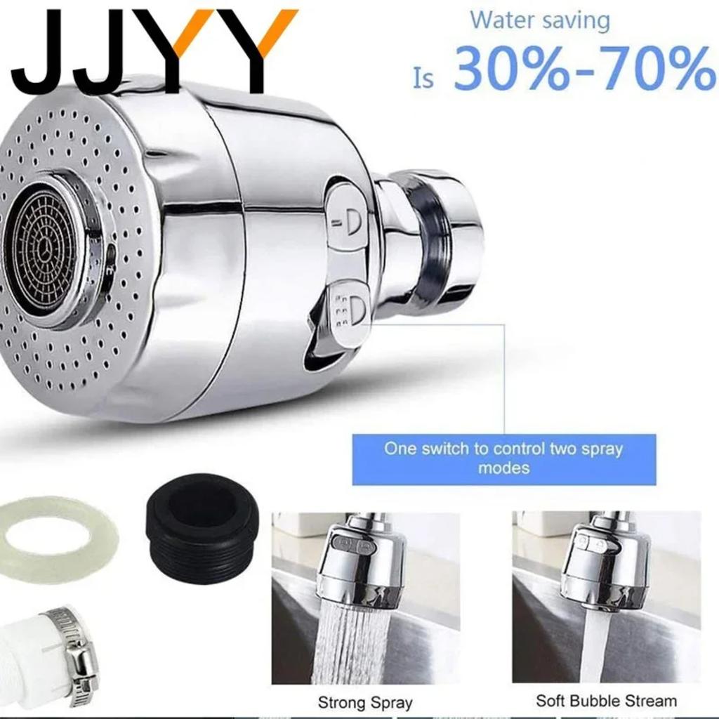 Faucet Degree Rotating Faucet Filter Bubble Faucet Anti-splash Economizer Kitchen Items S/L Optional