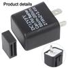 50 Times/min To 200 Times/min 2-Pin Flasher Relay 12V