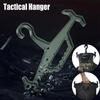 Plastic Tactical Hanger Hunters and Tactical Enthusiasts Robust Gear Organizer Armor Vest Storage Essential Closet Accessories