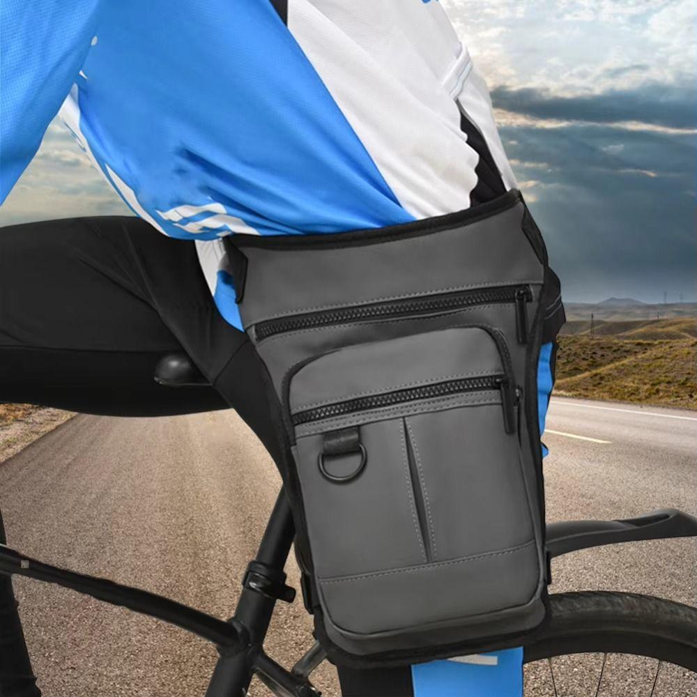 Adjustable Outdoor Drop Leg Bag Large Capacity Hiking Waist Pack Travel Motorcycle Bag  Hiking