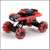 Радиоуправляемая трюковая машина 4WD 2,4 ГГц, Внедорожный грузовик с боковым дрифтом и возможностью подъема, с пультом-часами и светодиодной подсветкой для детей