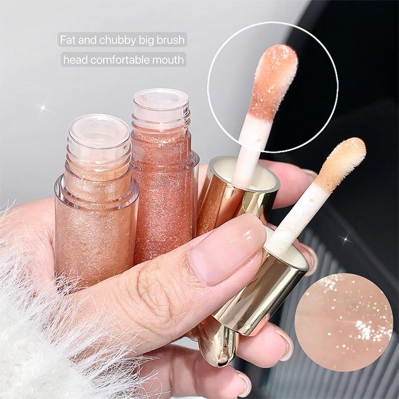 Sakinuo Hydra Bright Flash Блеск для губ Love Fine Flash Межграничный Жемчужная вода Пип Зеркальце для губ Блеск для губ