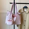 Dopamine Composite Tote Bags Japanese Style Women Cloth Underarm Bag Large Capacity Handbag  School