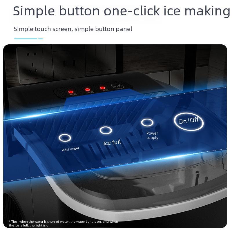 Welcome 15KG Intelligent Mini Ice Maker – Compact & Fully Automatic for Home or Dorm Use