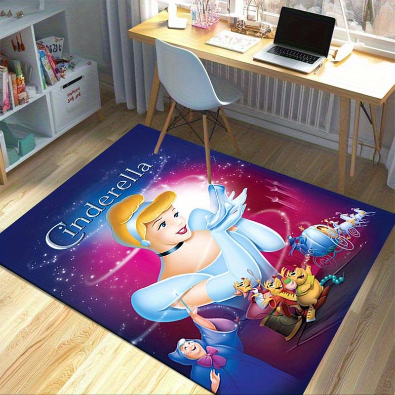 1pc. Cinderella Princess Blue Home Office Chair Rug Outdoor Carpet Giftz049014