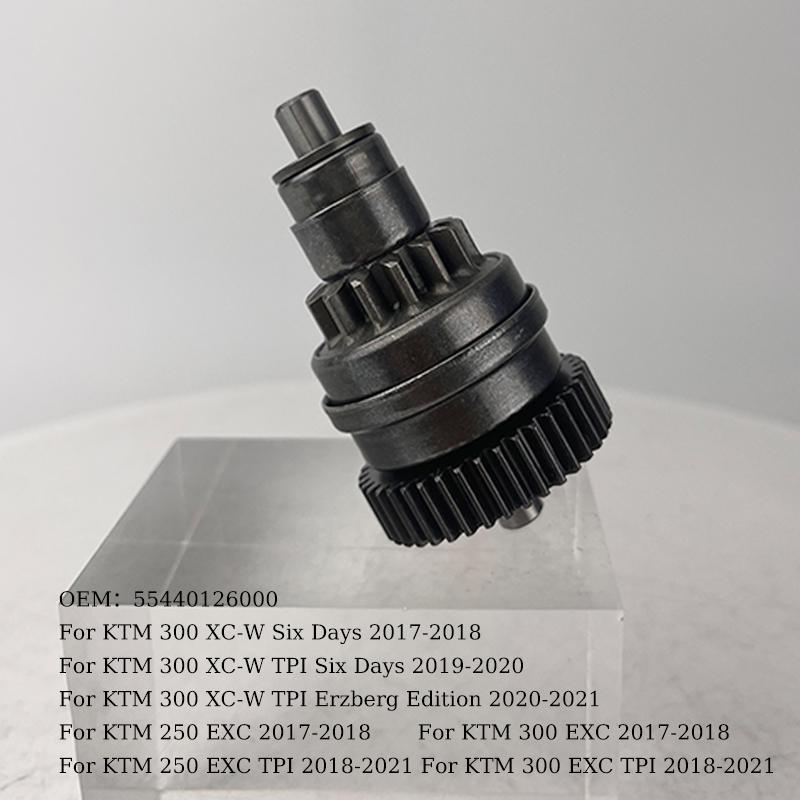 55440126000 Motorcycle Starter Bendix Idler Gear For KTM Husqvarna 250 300 EXC CKD XC XC-W TPI Motos Modified Parts Accessories